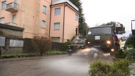 Italy Russia Coronavirus