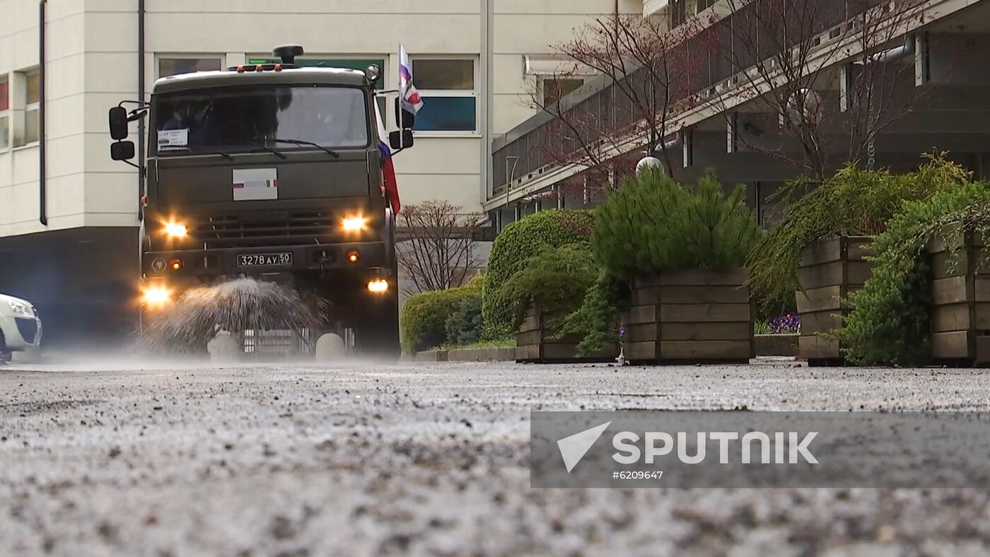 Italy Russia Coronavirus