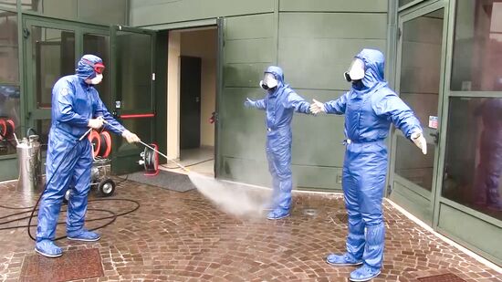 Italy Russia Coronavirus