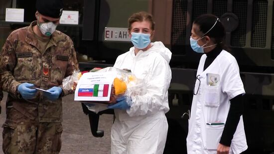 Italy Russia Coronavirus