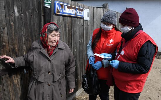 Russia Coronavirus Volunteers