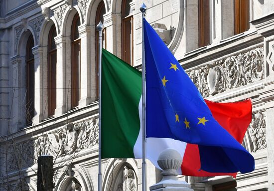 Russia Italy Coronavirus Victims Mourning