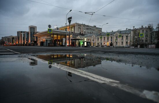 Russia Coronavirus Lockdown