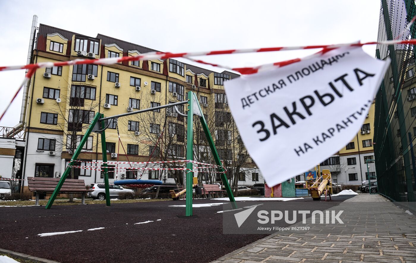 Russia Coronavirus Lockdown