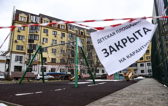 Russia Coronavirus Lockdown