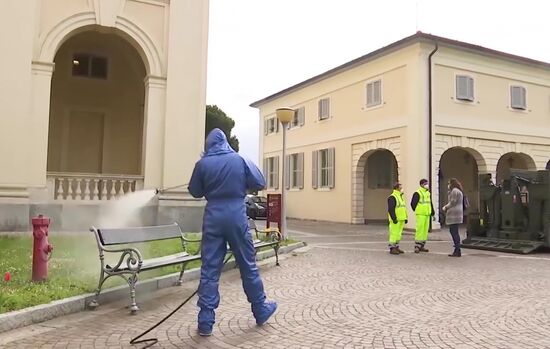 Italy Russia Coronavirus