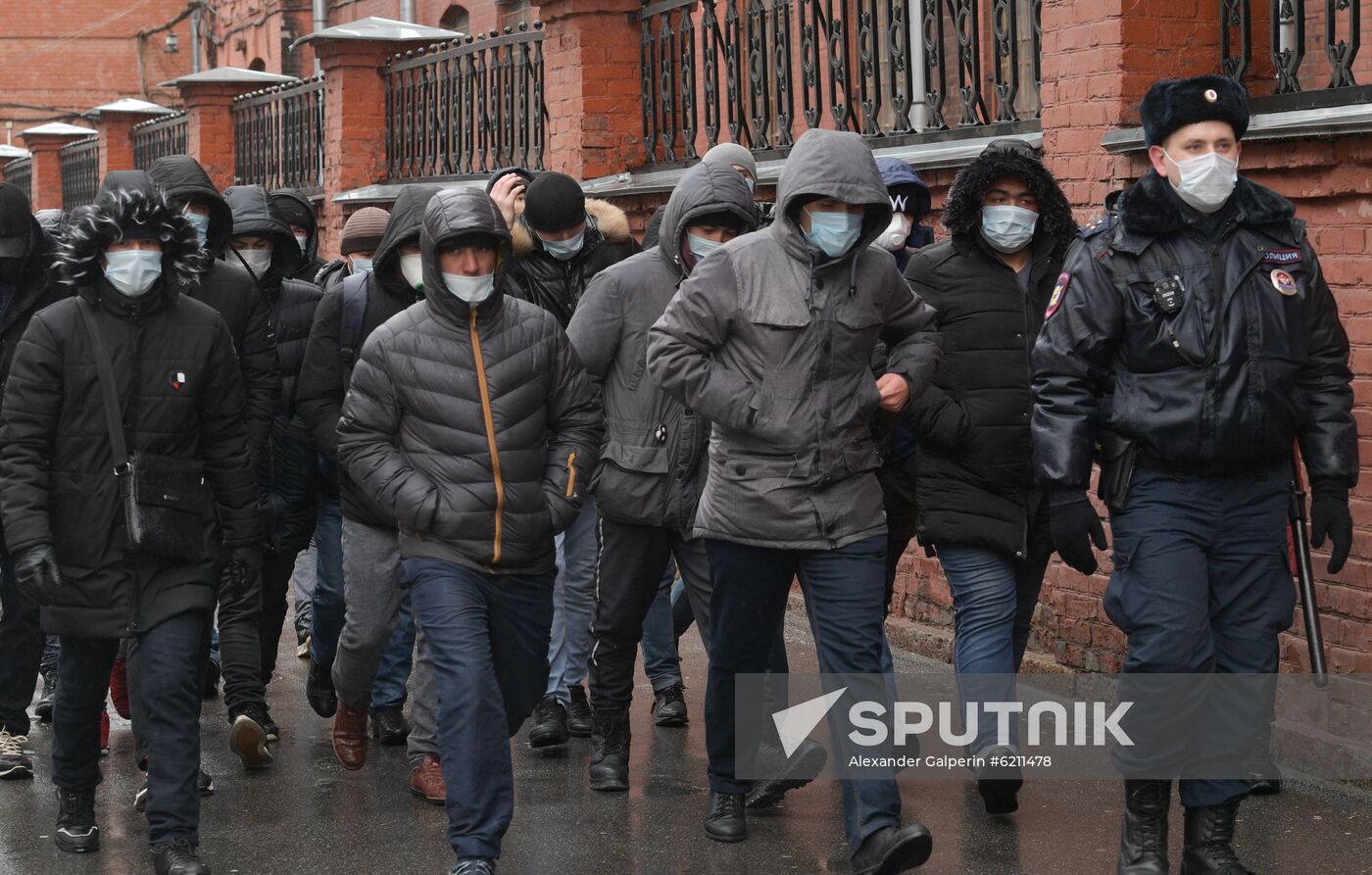 Russia Coronavirus Lockdown