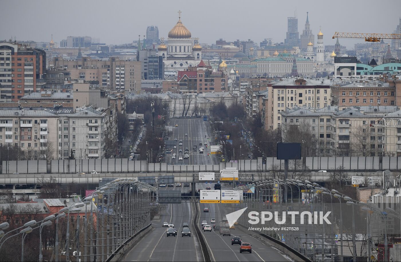 Russia Coronavirus Lockdown