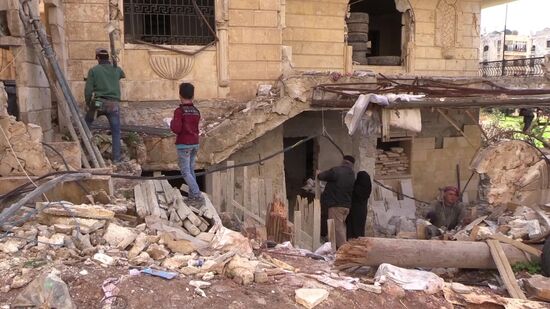 Syria Aleppo Reconstruction