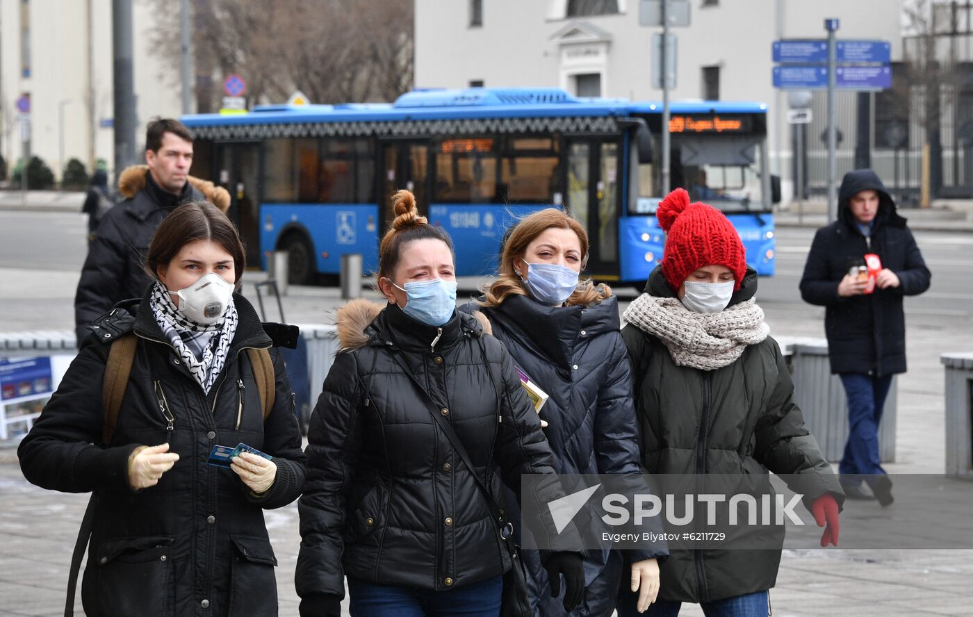 Russia Coronavirus Lockdown