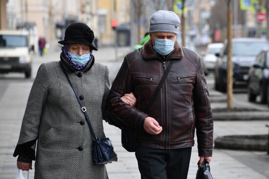 Russia Coronavirus Lockdown