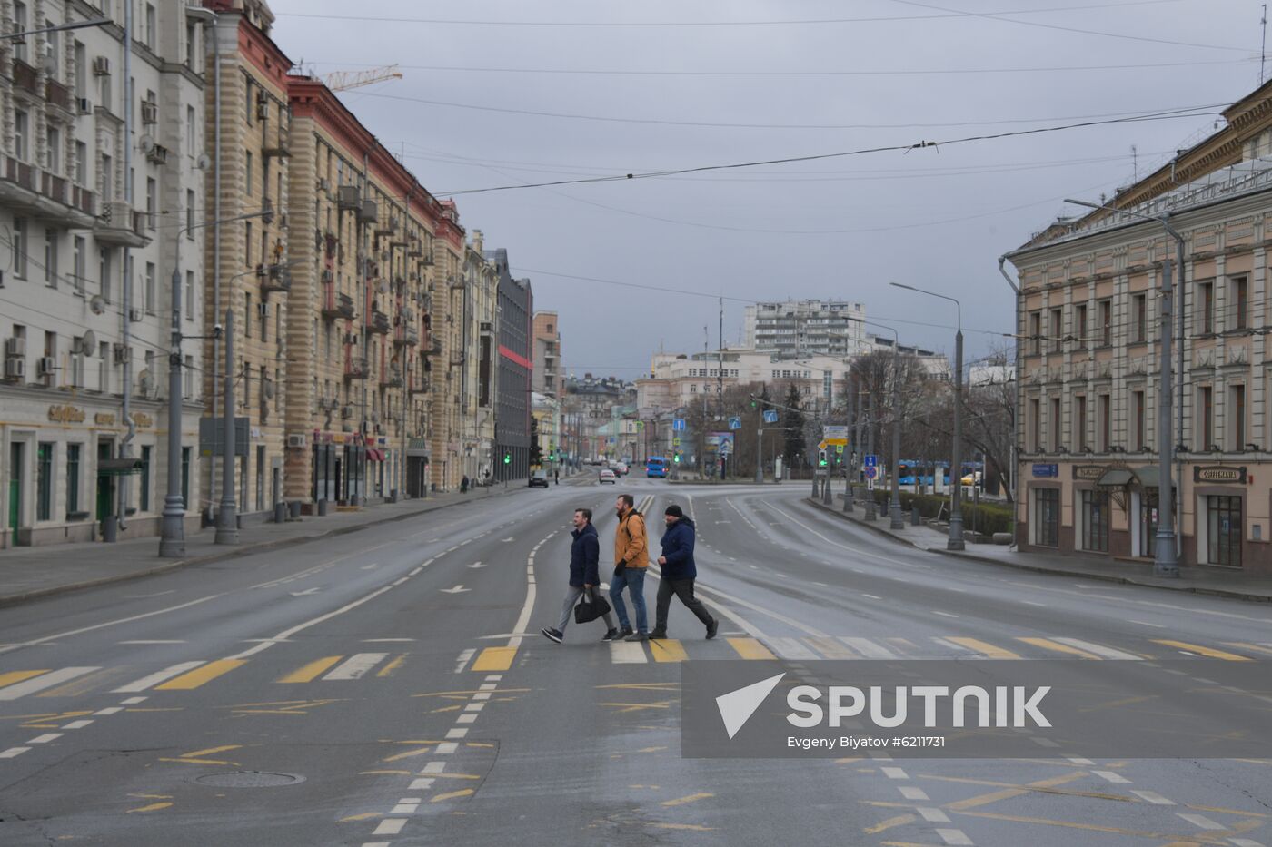 Russia Coronavirus Lockdown