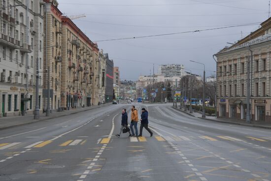 Russia Coronavirus Lockdown