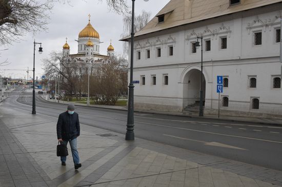 Russia Coronavirus Lockdown