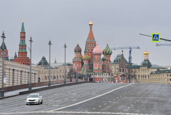 Russia Coronavirus Lockdown