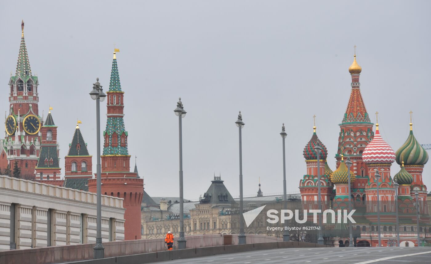 Russia Coronavirus Lockdown