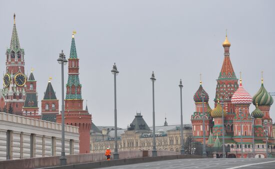 Russia Coronavirus Lockdown