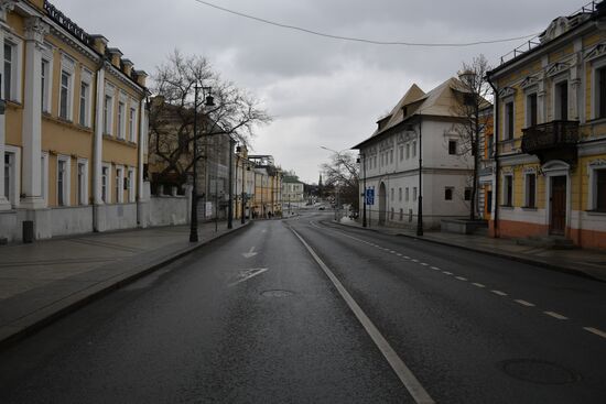 Russia Coronavirus Lockdown