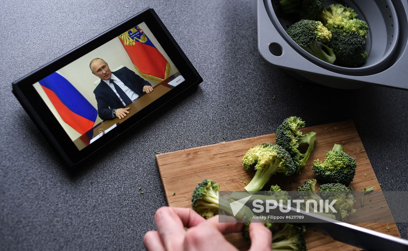 Russia Putin Address