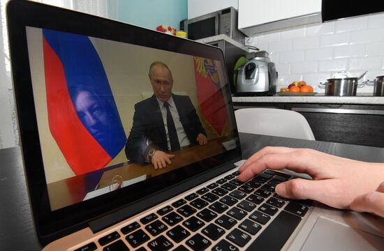 Russia Putin Address