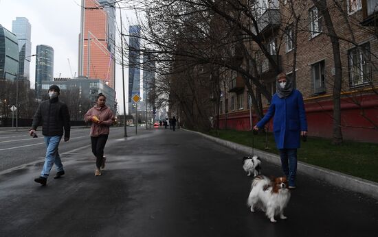 Russia Coronavirus Lockdown