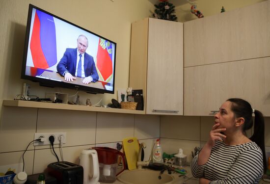 Russia Putin Address