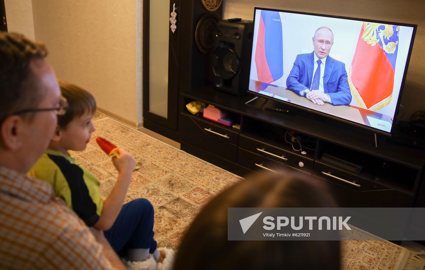 Russia Putin Address