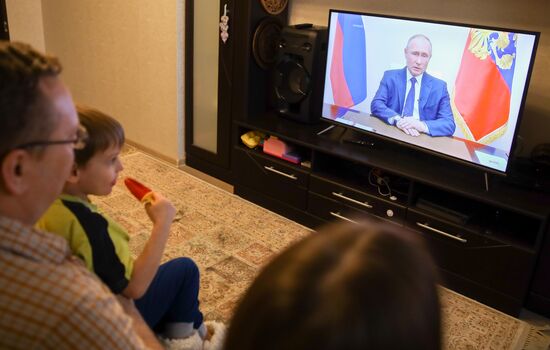 Russia Putin Address