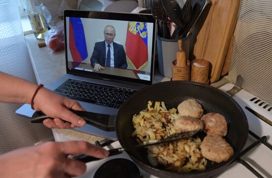 Russia Putin Address