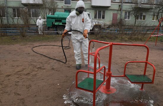 Russia Coronavirus Lockdown