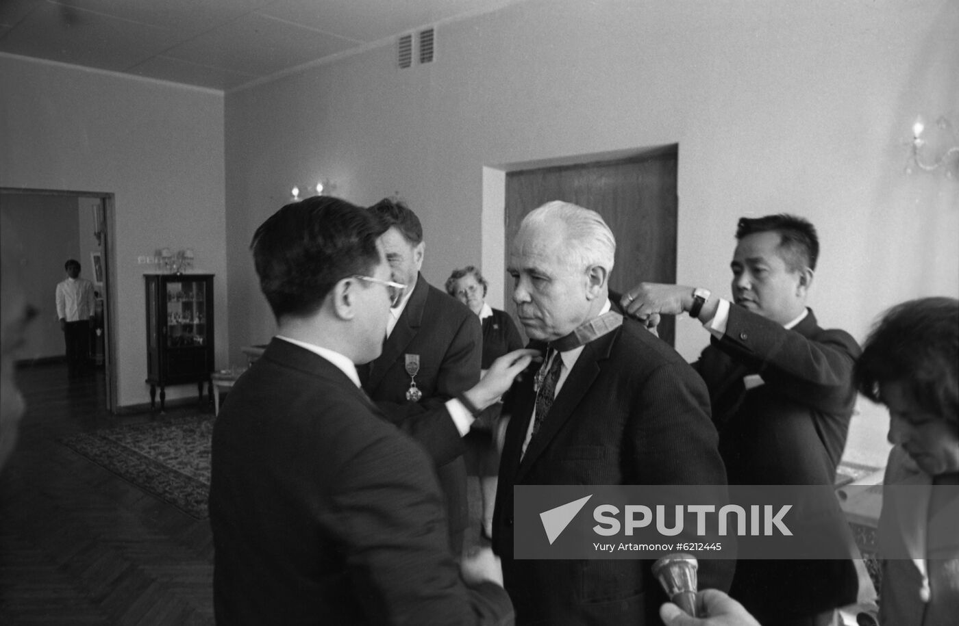 Soviet medical workers receive Kingdom of Cambodia state awards