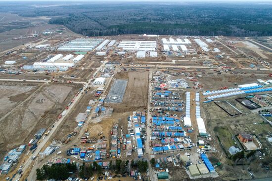 Russia Coronavirus Hospital Facilities