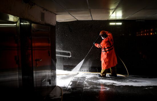 Russia Coronavirus Disinfection