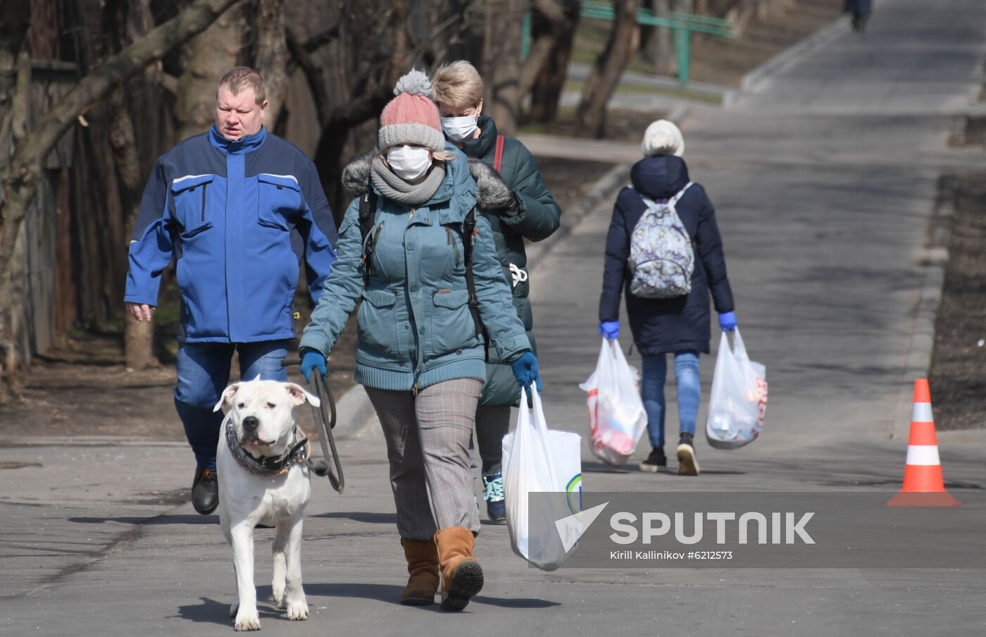 Russia Coronavirus Lockdown