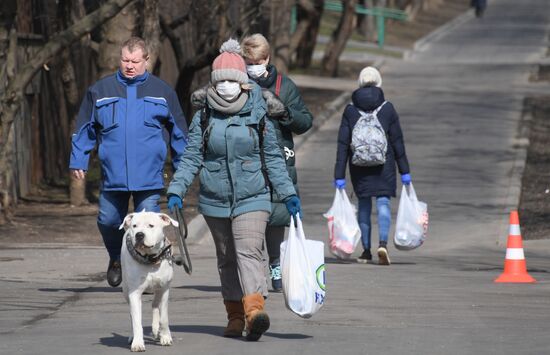 Russia Coronavirus Lockdown