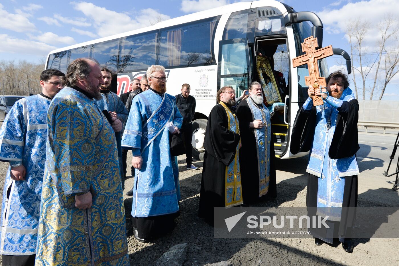 Russia Coronavirus Church