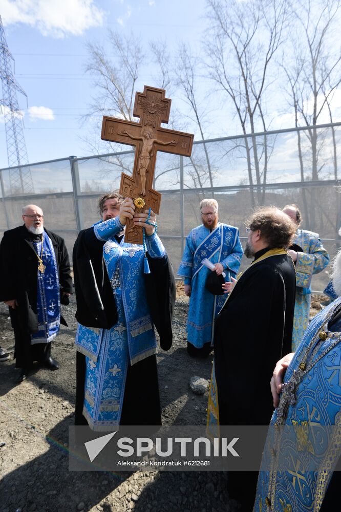 Russia Coronavirus Church