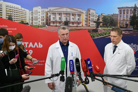 Russia Coronavirus Hospital Facilities