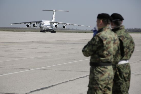 Serbia Russia Coronavirus Aid