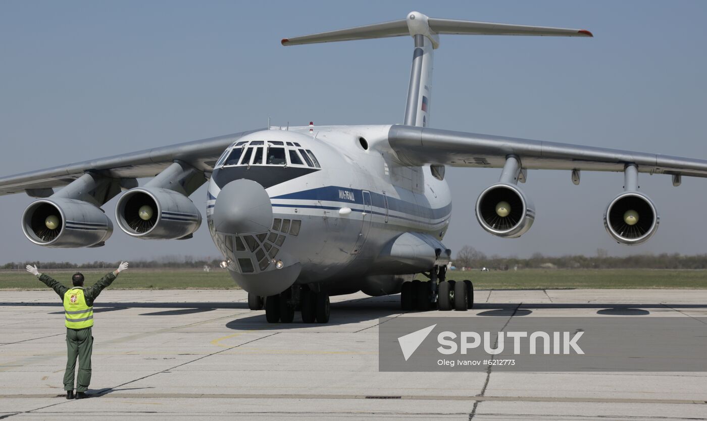 Serbia Russia Coronavirus Aid