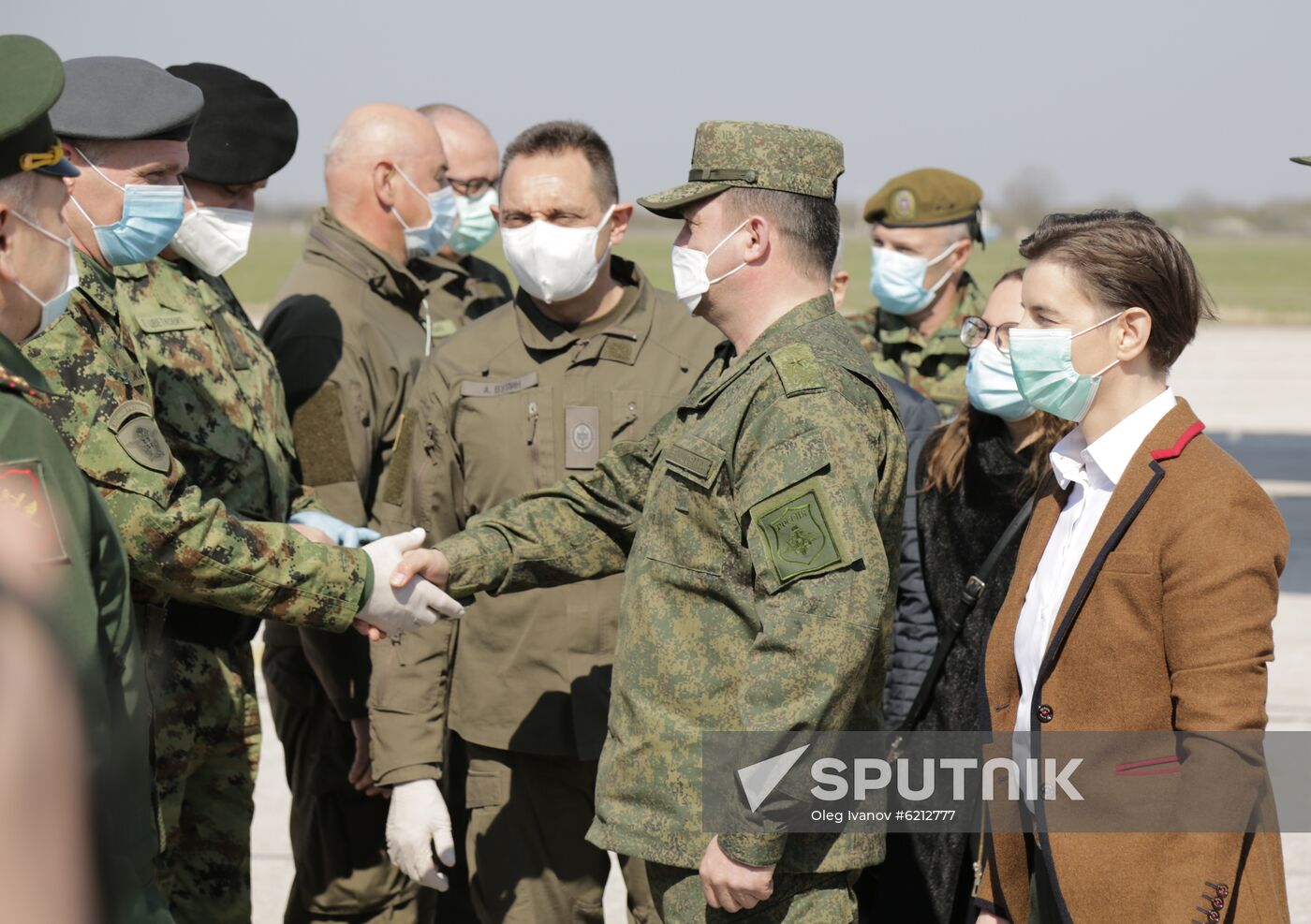 Serbia Russia Coronavirus Aid