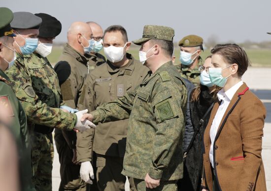 Serbia Russia Coronavirus Aid