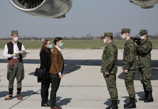Serbia Russia Coronavirus Aid