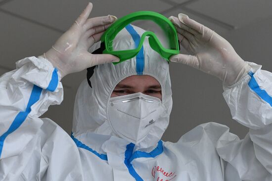 Russia Coronavirus Hospital Facilities