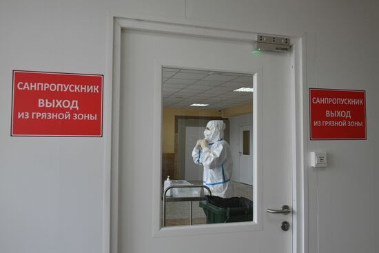 Russia Coronavirus Hospital Facilities
