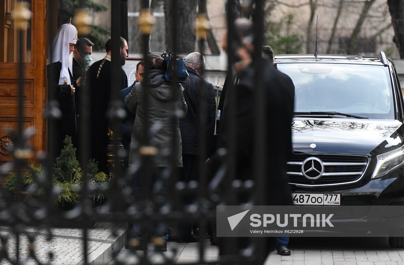 Russia Coronavirus Church