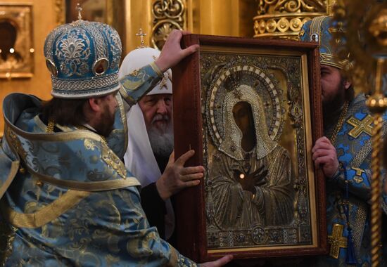 Russia Coronavirus Church