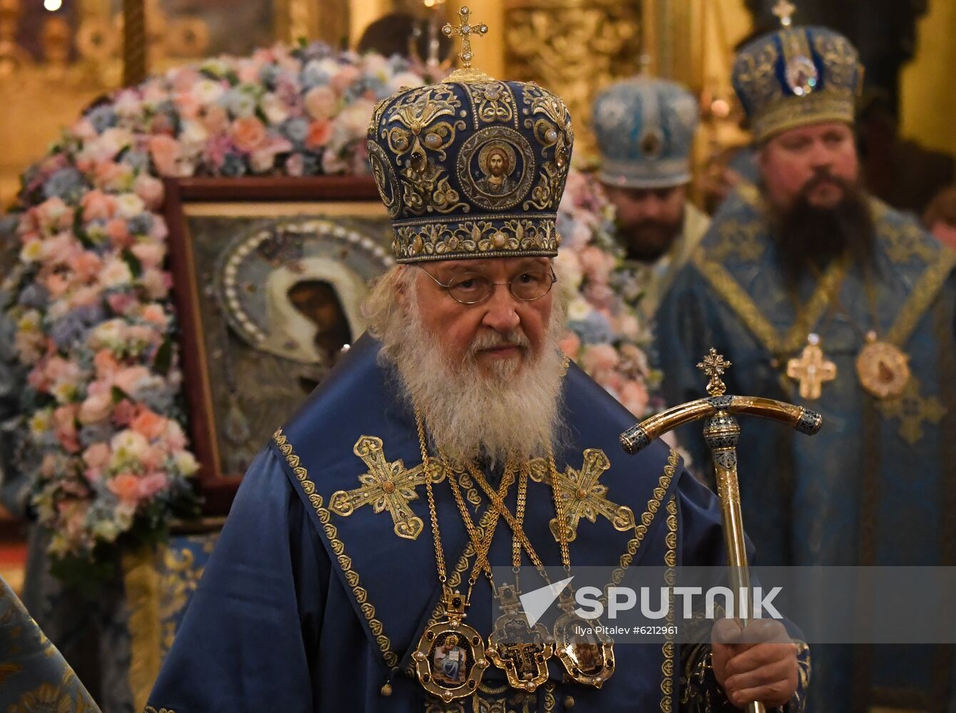Russia Coronavirus Church