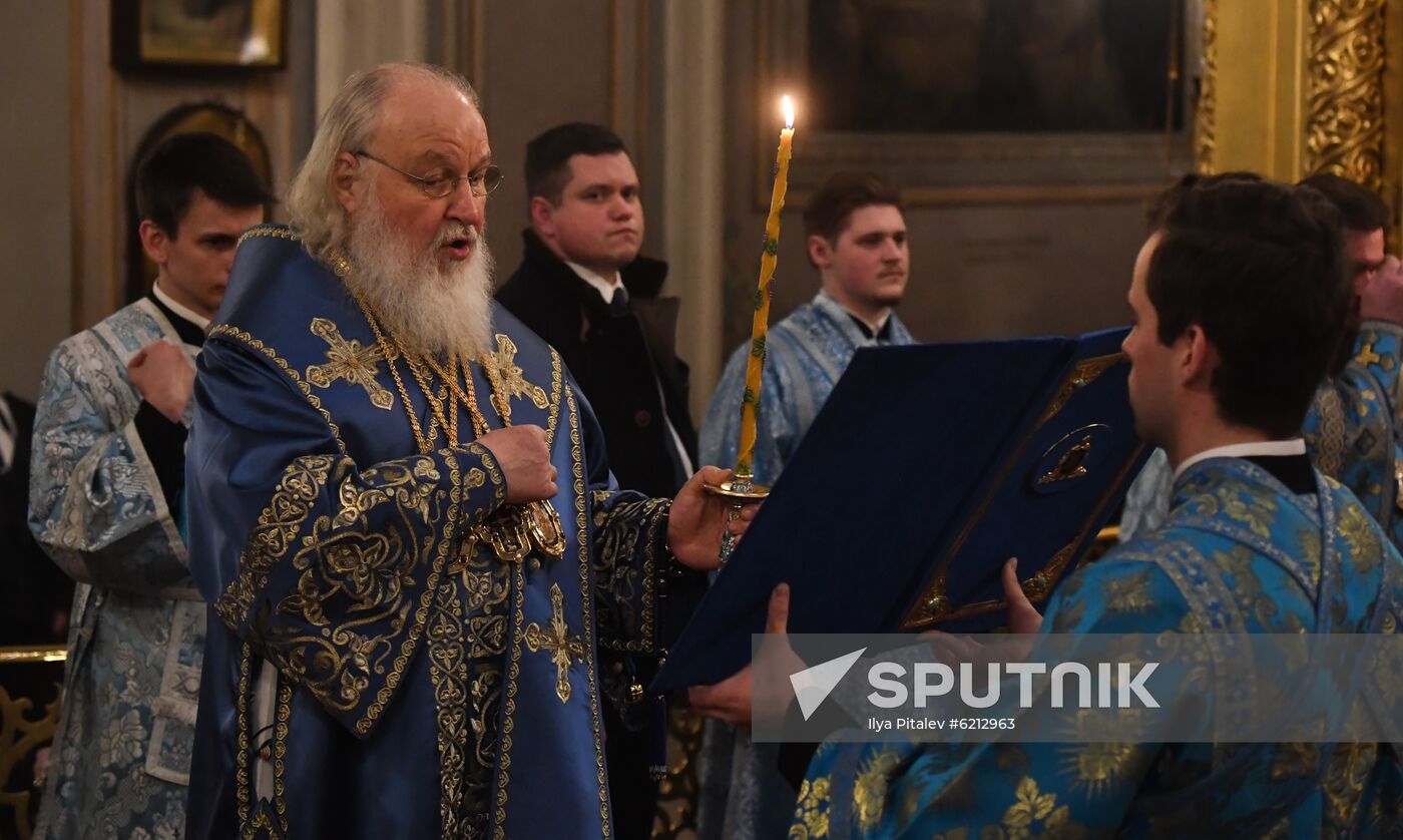 Russia Coronavirus Church