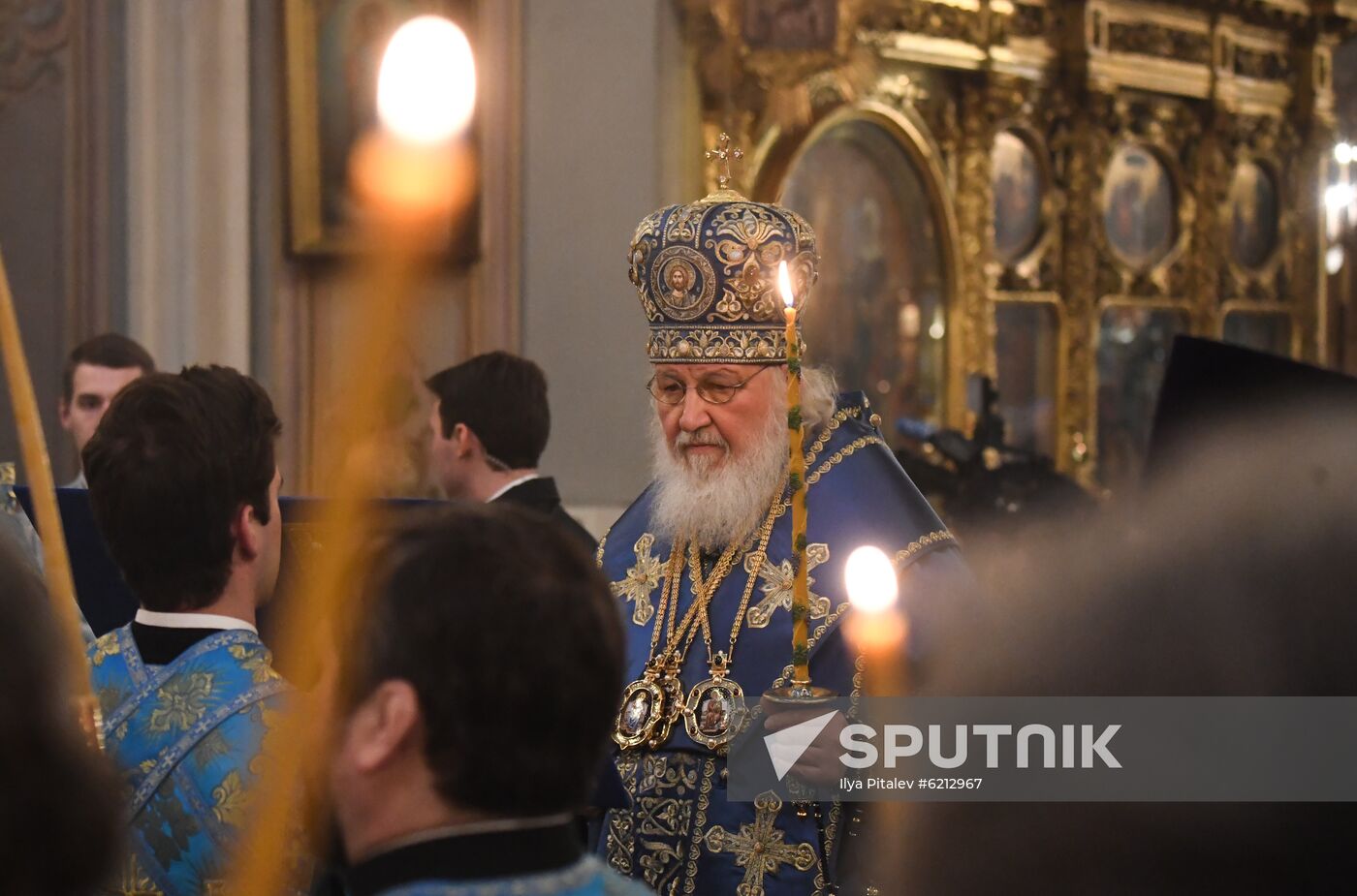 Russia Coronavirus Church